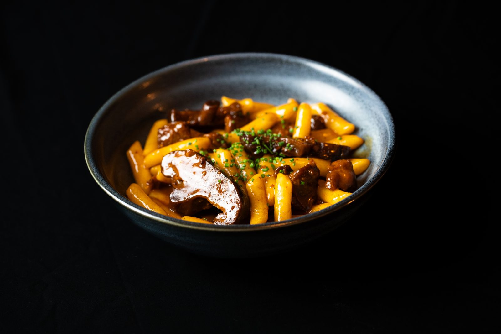 Tteokbokki en salsa de gochujang